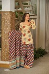 Lucaya Vol 32 By Lucaya Cambric Cotton Kurti Farsi Salwar With Dupatta
